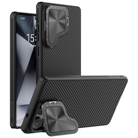 Cover per Galaxy S25 Ultra - TPU+PC, Nero - Foto 1
