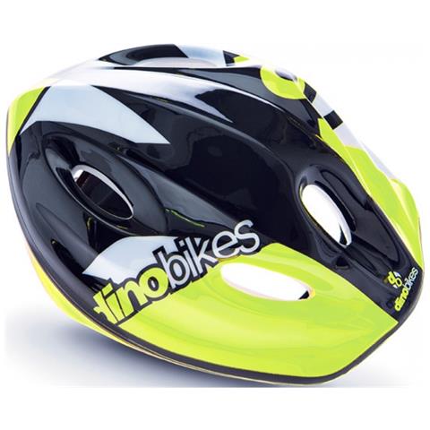Casco Bici Per Bimbi Regolabile Caschetto Per Bicicletta Omologato Da Bambini Colori Assortiti - Nero Giallo - Foto 1