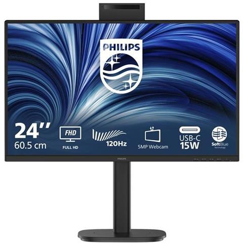 Serie 3000 24B2N3200JH / 00 Monitor PC 60,5 cm (23.8") 1920 x 1080 Pixel Full HD LCD Nero - Foto 1