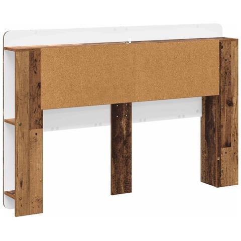 Testata del letto Legno antico Legno ingegnerizzato - Foto 8