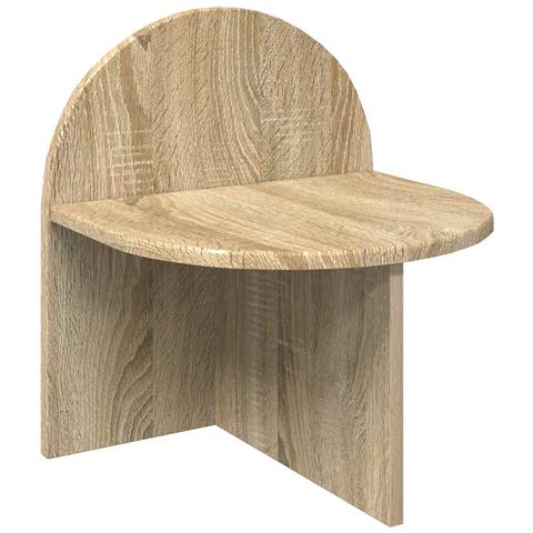 Comodino Rovere Sonoma 40 x 35,5 x 45,5 cm Legno ingegnerizzato - Foto 1