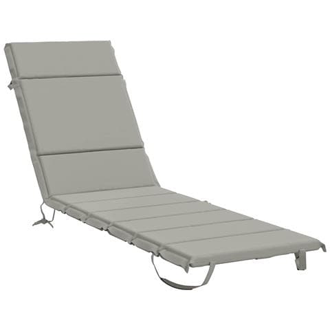 Cuscino per Lettino GEMERT 100% Poliestere Grigio - Foto 1