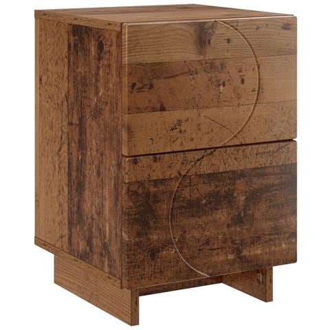 Armadio da Notte Legno di quercia 33,5 x 34,5 x 50 cm - Foto 1