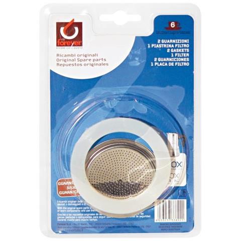 Piastr. +2 Guarn. X Tz. 6 Inox - Foto 1