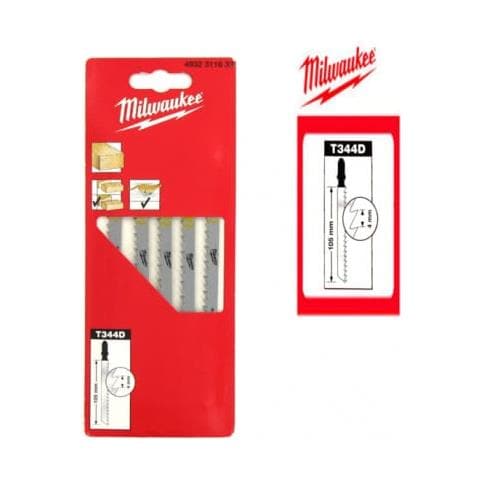 Confezione Da 5 Lame Per Seghetto Alternativo Legno 105 Millimetri Dente 4 Millimetri 4.932.311,6330 - Foto 2