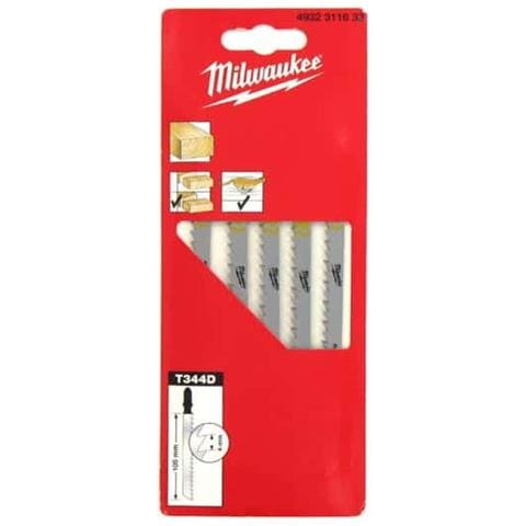 Confezione Da 5 Lame Per Seghetto Alternativo Legno 105 Millimetri Dente 4 Millimetri 4.932.311,6330 - Foto 3