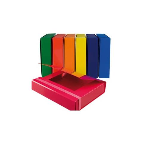 Cartella 3 Lembi Con Elastico Dorso 3 Misure 25x34,5x3,5 Cm - Foto 2