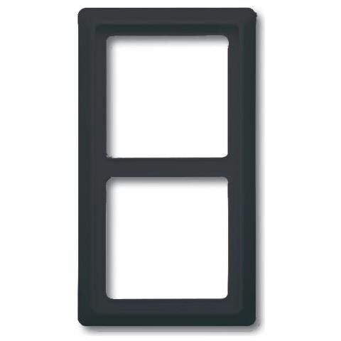 1730-0-0233 Switch Plate / outlet Cover - Switch Plates & Outlet Covers (anthracite, Universal, Screwless, 61 X 61 Mm)  - Foto 1