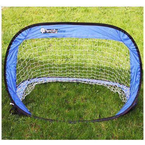 Porta Da Calcio Apertura Pop-up 122x66cm Sport Esterno Calcetto Blu - Foto 2