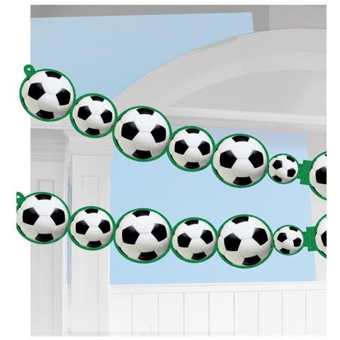 Amscan - Ghirlanda Di Carta Con Palloni Di Calcio - Foto 2