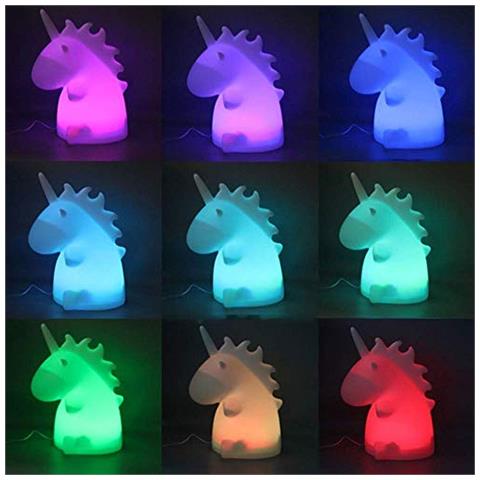 Innovagoods - Lampada Di Modo Di Unicorno, Multicolore, Unica Taglia - Foto 3