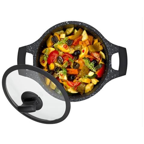 Forno Olandese Da 20 Cm In Fusione Di Alluminio Con Coperchio - 12218 - Foto 2