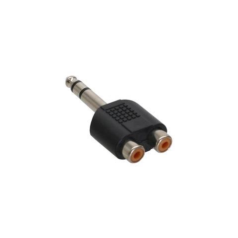 99323 6.3mm M 2x RCA F Nero cavo di interfaccia e adattatore - Foto 1