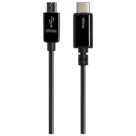 526501 1m USB C Micro-USB A Maschio Maschio Nero cavo USB - Foto 1
