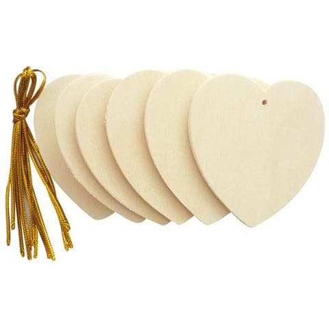 Cuori Di Legno 6 Cm - Foto 1