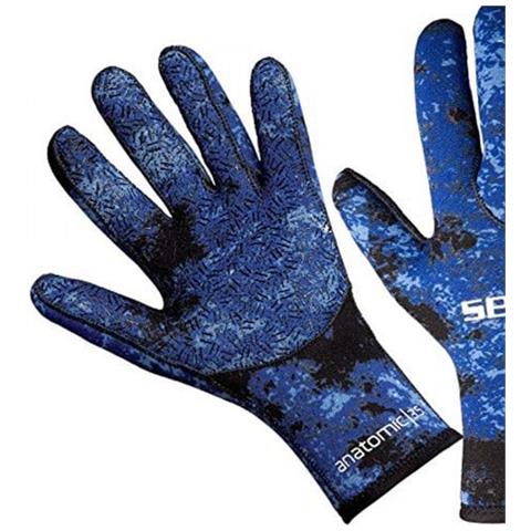 Seac Guanti Anatomic Camo 3,5mm Xl Mimetico Blu - Foto 3