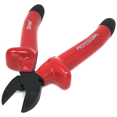 Pinza Tronchese Elettricista 180 Mm Tronchesina Manico Isolante - Foto 1