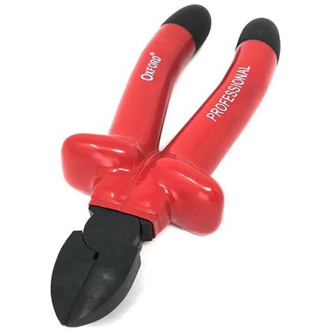 Pinza Tronchese Elettricista 180 Mm Tronchesina Manico Isolante - Foto 2