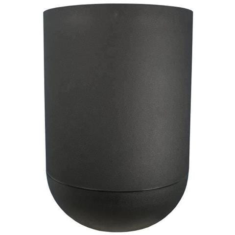 Vaso Nero Ø 50 Cm Plastica Rotondo - Foto 1