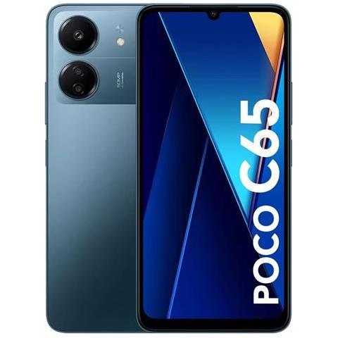 C65 128 GB 4G Dual Sim Display 6.74" LCD IPS Slot Nano SD Fotocamera 50 Mpx Android 13 Blu - Foto 1