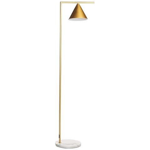 Lampada Da Pavimento Mocal Metallo Oro - Foto 2