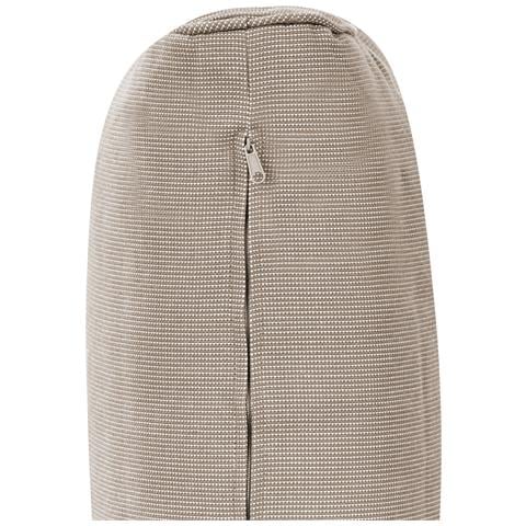 Divano 2 Posti Trani Legno D'acacia Rosso Scuro - Foto 8