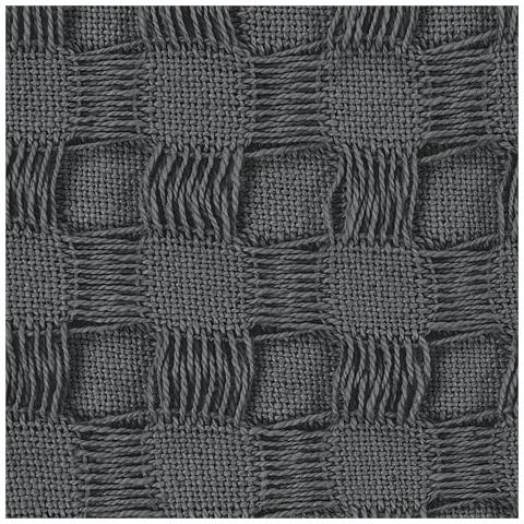 Copriletto Cotone Grigio Scuro 200 X 220 Cm Bere - Foto 5