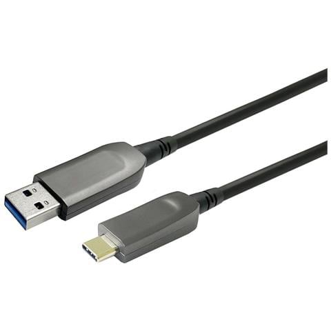 Prousbcammop20 Cavo Usb 10 M Usb 3.2 Gen 1 [3.1 Gen 1] Usb C Usb A Nero (usb-a To Usb-c M /m Optic - Fiber Cable - Foto 2