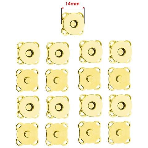 Bottoni Magnetici Per Cucire, 18 Mm (confezione Da 10) Gold - Foto 1
