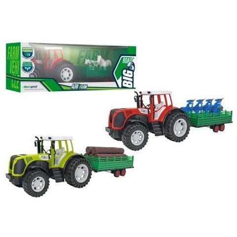 Trattaore A Frizione Con Rimorchio Globo 42425 Big Road Assortito - Foto 1