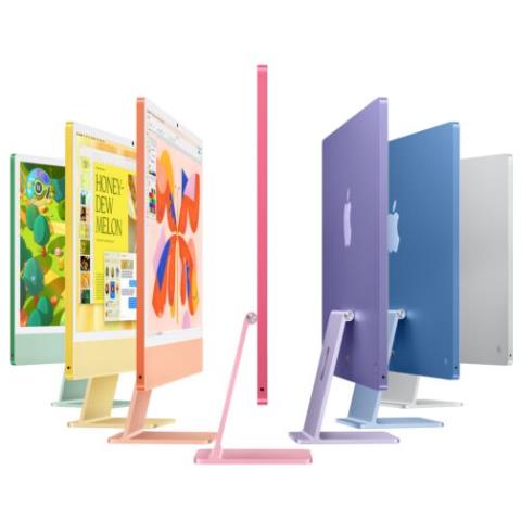 iMac Display Retina 24" 4.5K Chip M4 CPU 10 core GPU 10 core Ram 24GB SSD 512GB Colore Argento - Foto 4