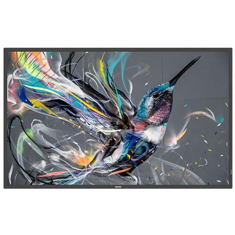 55BDL3650QE / 00 visualizzatore di messaggi Pannello piatto per segnaletica digitale 138,7 cm (54.6") Wi-Fi 350 cd /m² 4K Ultra HD Nero Processore integrato Android 10 - Foto 1