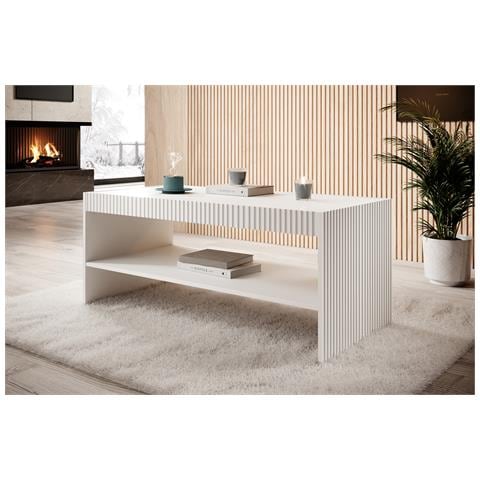 PAFOS STO BI tavolino da caffè, comodino e consolle da soggiorno Tavolo da caffè Forma rettangolare 2 gamba /gambe - Foto 3