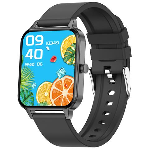 Smartwatch Con Chiamata Bluetooth E Monitoraggio Della Salute Black - Foto 1