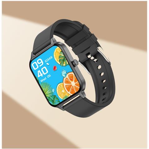 Smartwatch Con Chiamata Bluetooth E Monitoraggio Della Salute Black - Foto 2