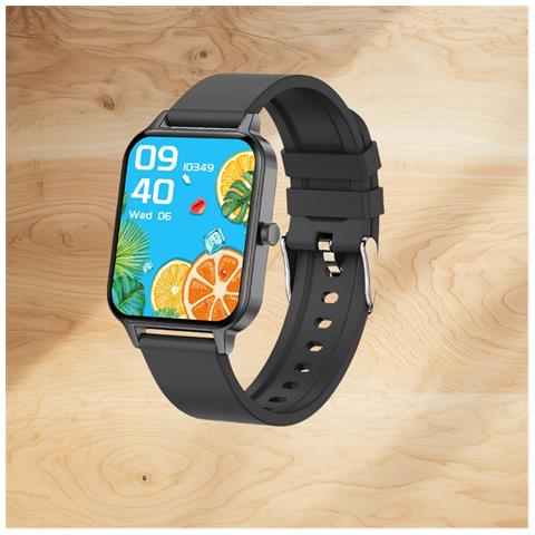 Smartwatch Con Chiamata Bluetooth E Monitoraggio Della Salute Black - Foto 4