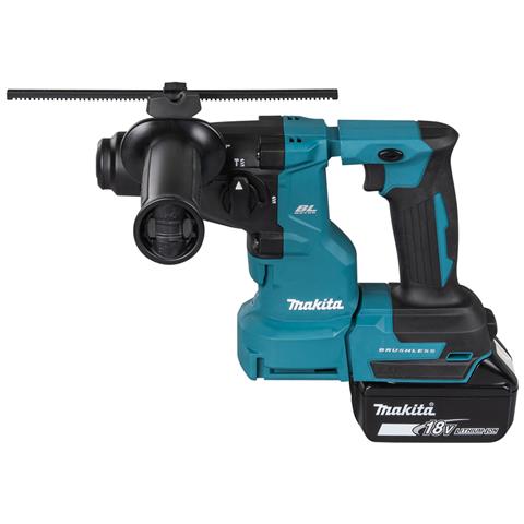 Martello Tassellatore a Batteria DHR183RTWJ Potenza 18 V Energia 1,7 J Colore Nero /Verde - Foto 2