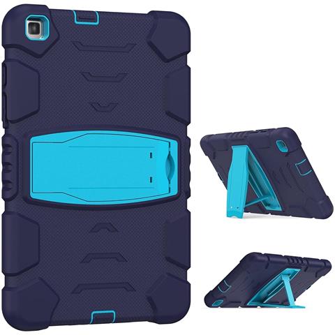Custodia Per Samsung Galaxy Tab A7 Lite 8.7"" Con Supporto Blu Navy - Foto 4