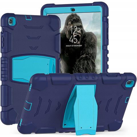 Custodia Per Samsung Galaxy Tab A7 Lite 8.7"" Con Supporto Blu Navy - Foto 1