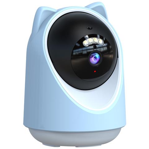 Telecamera Ai Per Animali Domestici Con Puntatore Laser - Bianco: Giocattolo E Monitor Intelligenti Per Gatti A Distanza - Foto 1