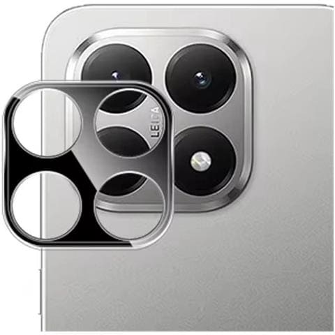 Protezione Obiettivo Fotocamera Compatibile Xiaomi 15t - Vetro Temperato, Trasparente, Stampa Serigrafica - Foto 1