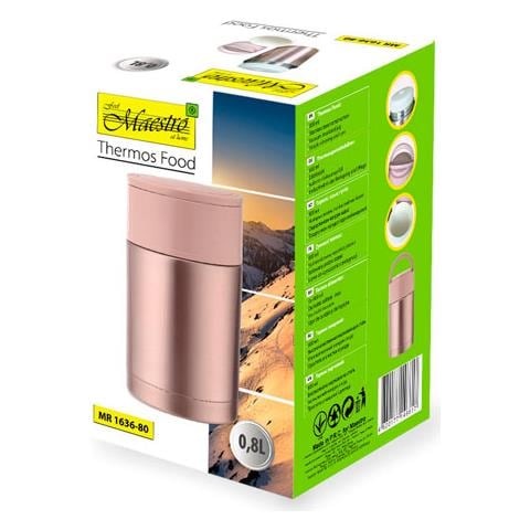 MR-1636 thermos e recipiente isotermico 0,8 L Oro - Foto 2