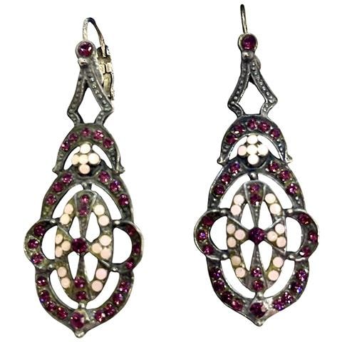 Ciondolo In Cristallo Sw Argento 925 10µ Set Mini - Foto 1