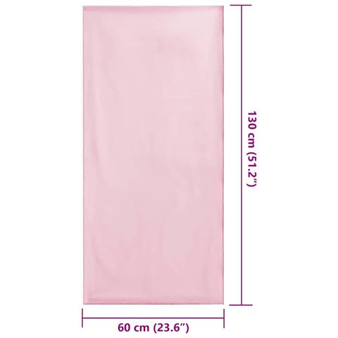 Asciugamani per Sedia Outdoor 2 pcs Rosa 130 x 60 cm - Foto 9