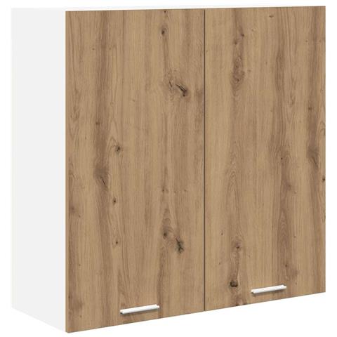 Armadio pensile Riga Rovere artigianale 80 x 31 x 80 cm - Foto 1