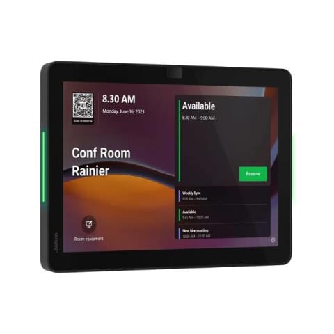 Jabra Scheduler UC 25,6 cm [10.1"] 1920 x 1200 Pixel 802.11a, 802.11b, 802.11g, Wi-Fi 4 [802.11n], Wi-Fi 5 [802.11ac] Nero Bluetooth - Foto 2