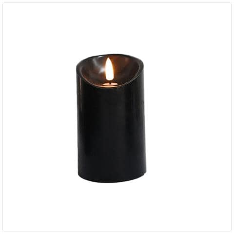 Candela Led Senza Fiamma Serie Magic Black (7.5cm X 12.5cm) - Luce Notturna Creativa - Foto 1