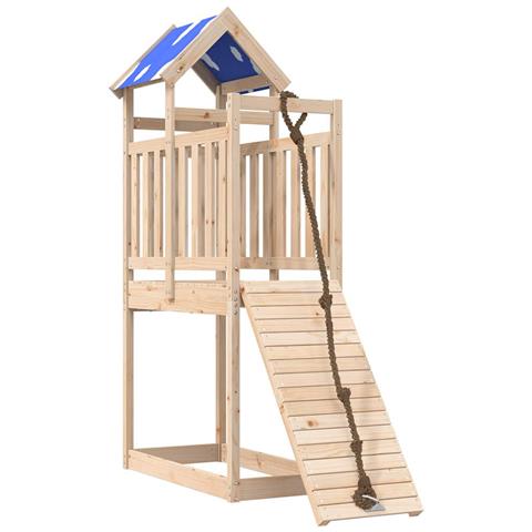 Set da Gioco da Esterno in Legno Massello di Pino - Foto 1