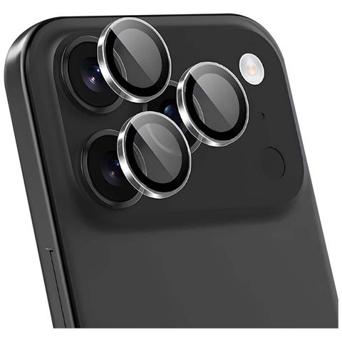 Protezione Fotocamera Per Iphone 17 Pro / 17 Pro Max / 16 Pro Max Ultraresistente, Trasparente - Foto 1