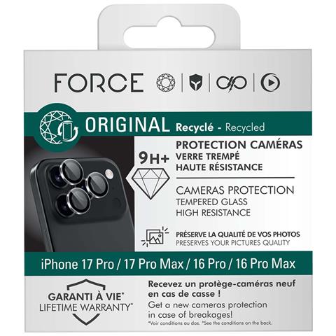 Protezione Fotocamera Per Iphone 17 Pro / 17 Pro Max / 16 Pro Max Ultraresistente, Trasparente - Foto 2